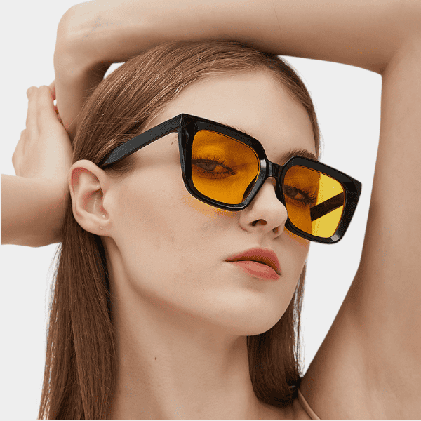 Large frame Internet celebrity ins style 5433 sunglasses UV-proof clock-in European and American fashionable exaggerated all-match trendy sunglasses