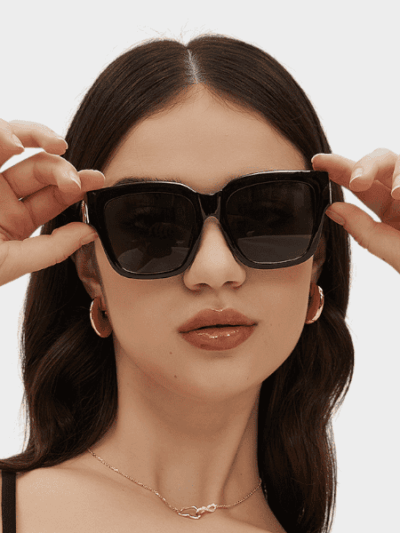 Generous frame 5430 fashionable European and American exaggerated sunglasses niche high-grade UV-proof sunglasses