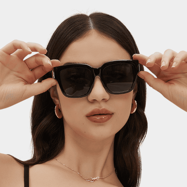 Generous frame 5430 fashionable European and American exaggerated sunglasses niche high-grade UV-proof sunglasses