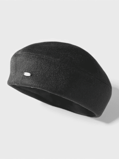 Autumn and winter beret women's Japanese style artistic retro painter hat wool blended warm octagonal hat all-match face-looking small