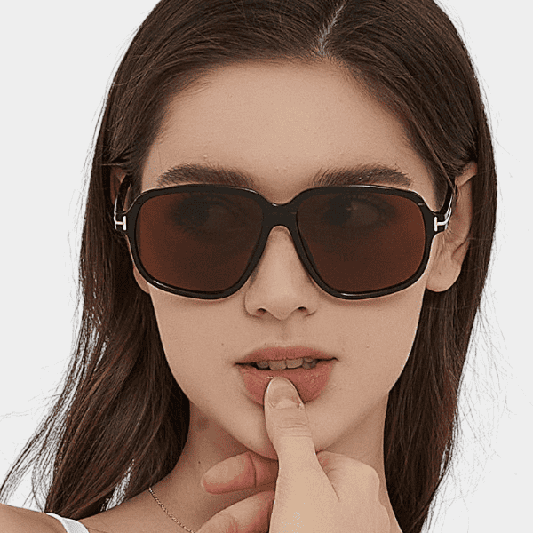 2024 toad personality 5665 hot girl hip hop UV-proof sunglasses trendy retro street shot sunglasses