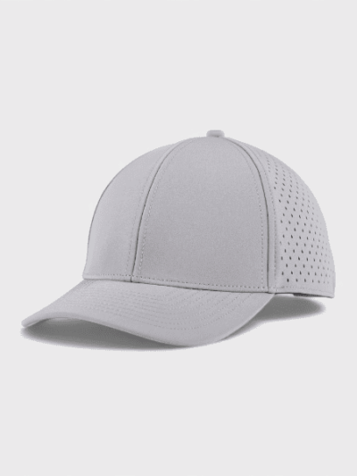 Factory Quality Laser Punched Mesh Sports Cap Water-Splashing Cross-Border Cool Sense Antibacterial Custom Logo Drivers Cap