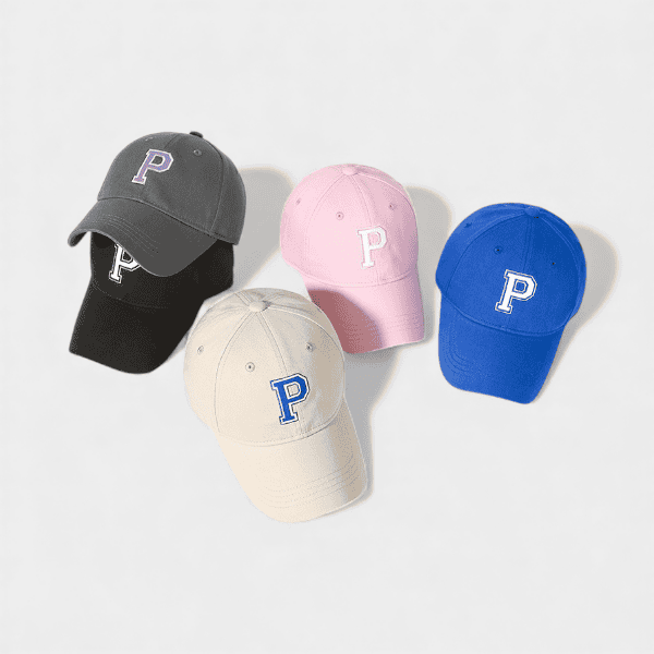 2024 New Arrival Fashionable All-Match Face Shown Small Cap Men's Fashionable Embroidered Baseball Cap Women's Korean Letter Casual Cap