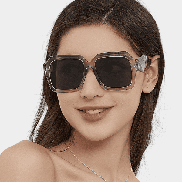 Personalized large frame European and American hot girl 5493 Korean style UV-proof niche sunglasses fashionable high-grade toad sunglasses