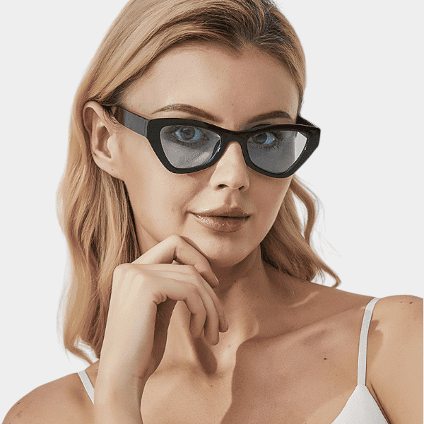 Oleo 2024 New European and American Fashion All-match Street Photoshoot Retro Cat's Eye Sunglasses for Men and Women