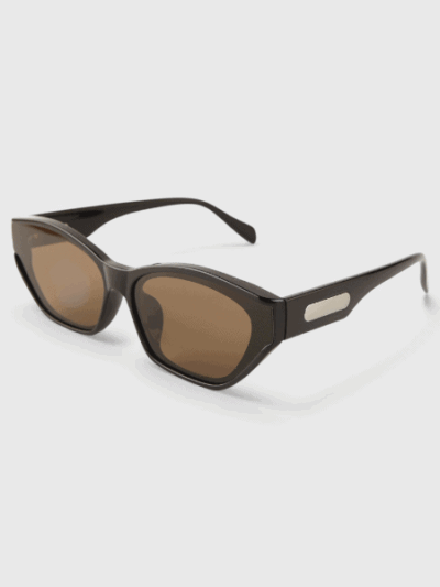 Retro Polarized Cat's Eye Sunglasses Women's High-end Anti-UV Glasses Trendy All-match European and American Sunglasses Men's