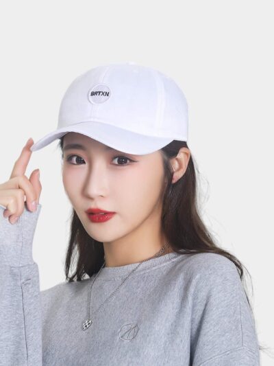 Hat Men's Fashionable Brand Korean Style Fashionable All-match Baseball Cap Student Women's Cap Instagram Summer Sunshade and Sunscreen Cap