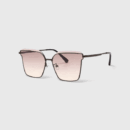New metal sunglasses HD nylon sunglasses women's retro sunshade sunglasses UV protection 7241