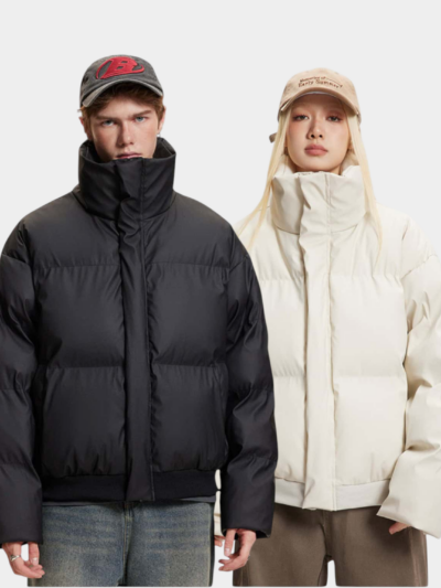 Unisex Oversized Long sleeves Puffer Jacket