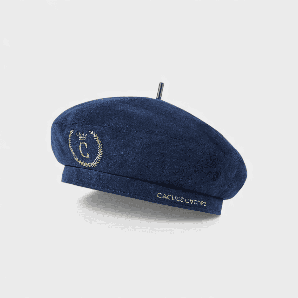 New in stock Women's beret wholesale Japanese simple retro painter hat warm autumn and winter big head circumference octagonal hat