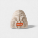 South Korea Net red face small thick needle cloth label knitted hat female winter outdoor thickened warm pullover wool hat tide