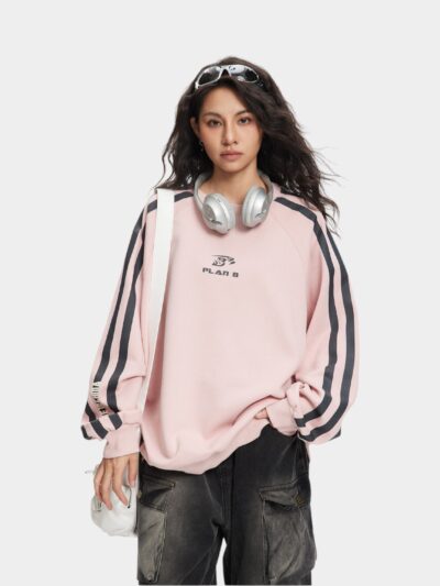 Women's Text print Long sleeves Sweatshirt