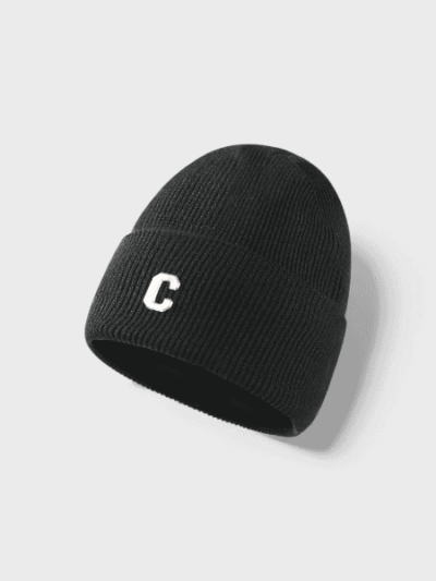 Autumn and winter New knitted hat men's wool blended warm wool hat Korean style trendy all-match cold hat windproof toe cap