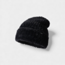 Women's woolen hat autumn and winter new solid color all-match knitted hat plush thick warm confinement hat fashion pile hat