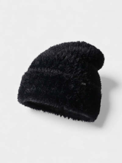 Women's woolen hat autumn and winter new solid color all-match knitted hat plush thick warm confinement hat fashion pile hat