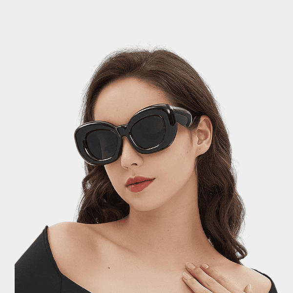 Dopamine inflatable hip hop 5465 niche trendy frog sunglasses Korean style sweet cool hot girl personalized sunglasses