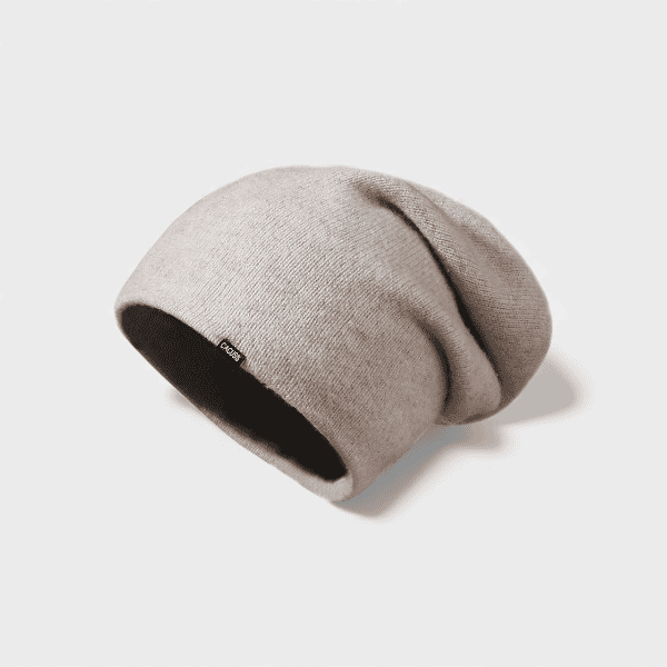 Autumn and Winter new pure wool knitted hat Women's Big head circumference pile hat warm and comfortable confinement hat solid color all-match bag head hat