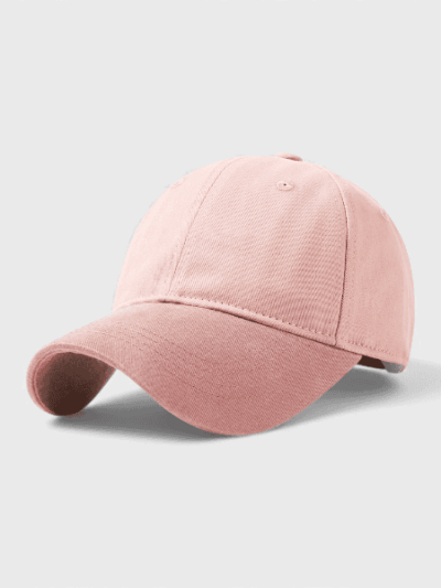 Spring and summer soft top baseball cap female dopamine fashion contrast color peaked cap American retro outdoor light board casual hat