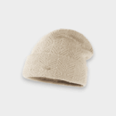 New wool blended knitted hat women's elegant all-match wool hat hollow pattern pile hat autumn and winter warm hat
