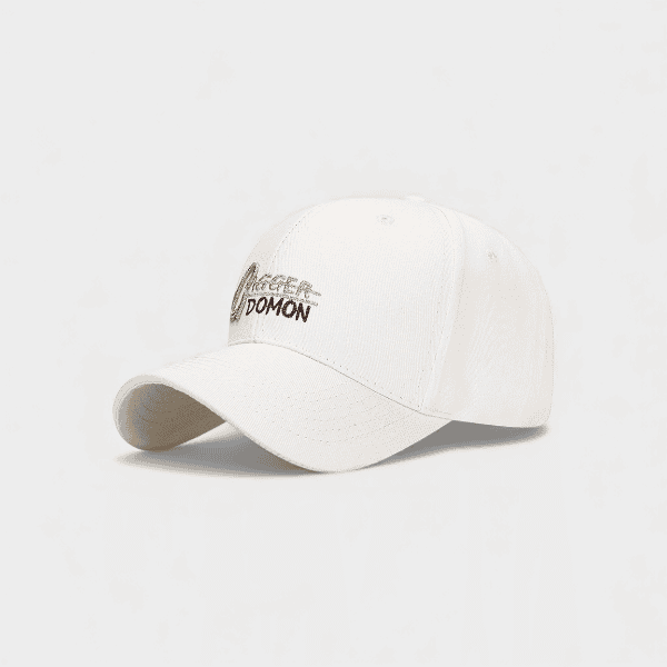 Spring and Autumn New embroidered letter peaked cap for women Korean style fashionable casual all-match sun-proof face-looking small baseball cap for men