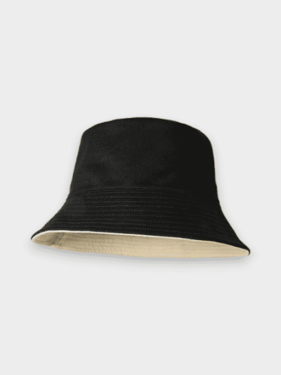 Four Seasons Sun Hat Men's Double-Sided Contrast Fisherman Hat Women's Japanese Style Simple Foldable Basin Hat Outdoor Casual Hat