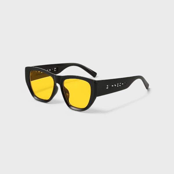 Personalized hollow letter logo wide leg sunglasses wholesale new anti ultraviolet sunshade ladies glasses men's sunglasses