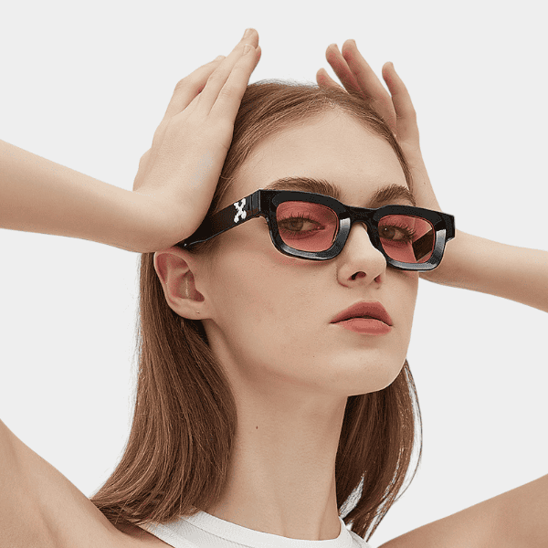 2024 fashion 5442 trendy European and American UV-proof sunglasses future style niche hip hop street shot sunglasses