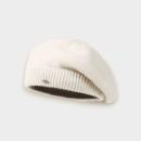 Korean style fashionable beret women's autumn and winter warm knitted hat Japanese style artistic painter hat big head circumference all-matching hat