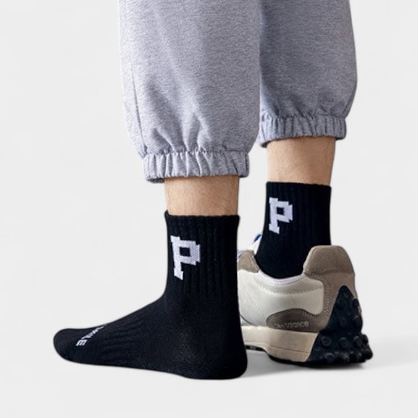 Men's socks cotton sweat-absorbent deodorant summer thin 100 cotton sports sweat-absorbent socks Zhuji Xinjiang cotton socks