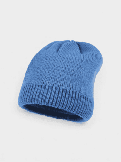 [in stock] Autumn and winter new outdoor water-repellent all-nitrile knitted hat cross-border hot-selling high-elastic comfortable trend cold hat