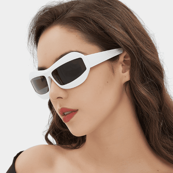 Fashion toad glasses European and American 5462 sunglasses Street shooting punk clock-in exaggerated trendy UV-proof sunglasses