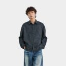 Men's Checked pattern Long sleeves Casual Shirt
