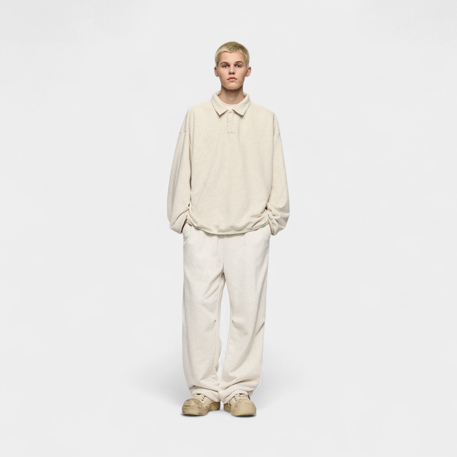 Men's Relaxed Fit/Loose Fit Joggers - Image 5