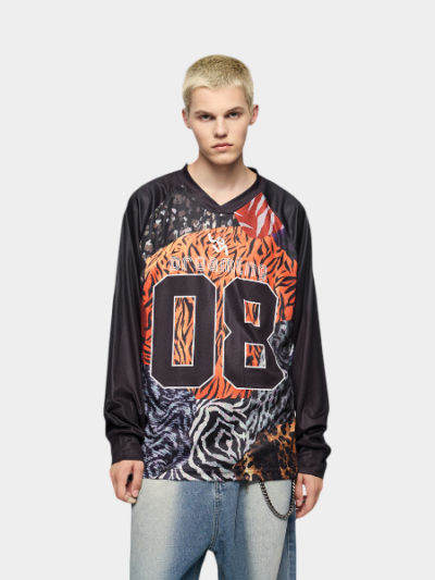 Unisex Text print Long sleeves T-Shirt