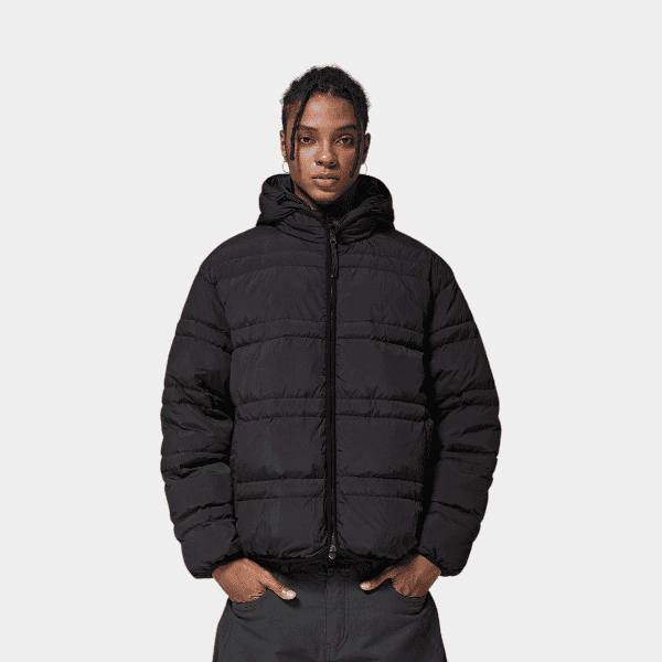 Men's Oversized Long sleeves Puffer Jacket