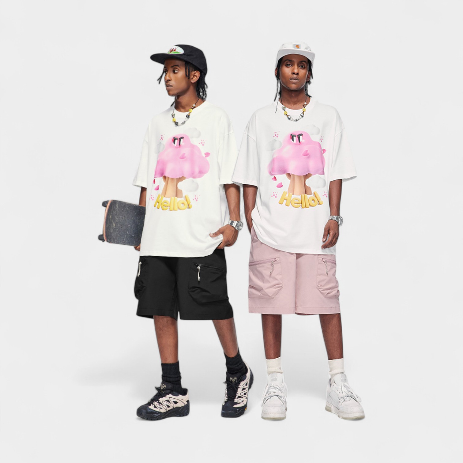 Men's Text print Short sleeves T-Shirt - Image 3