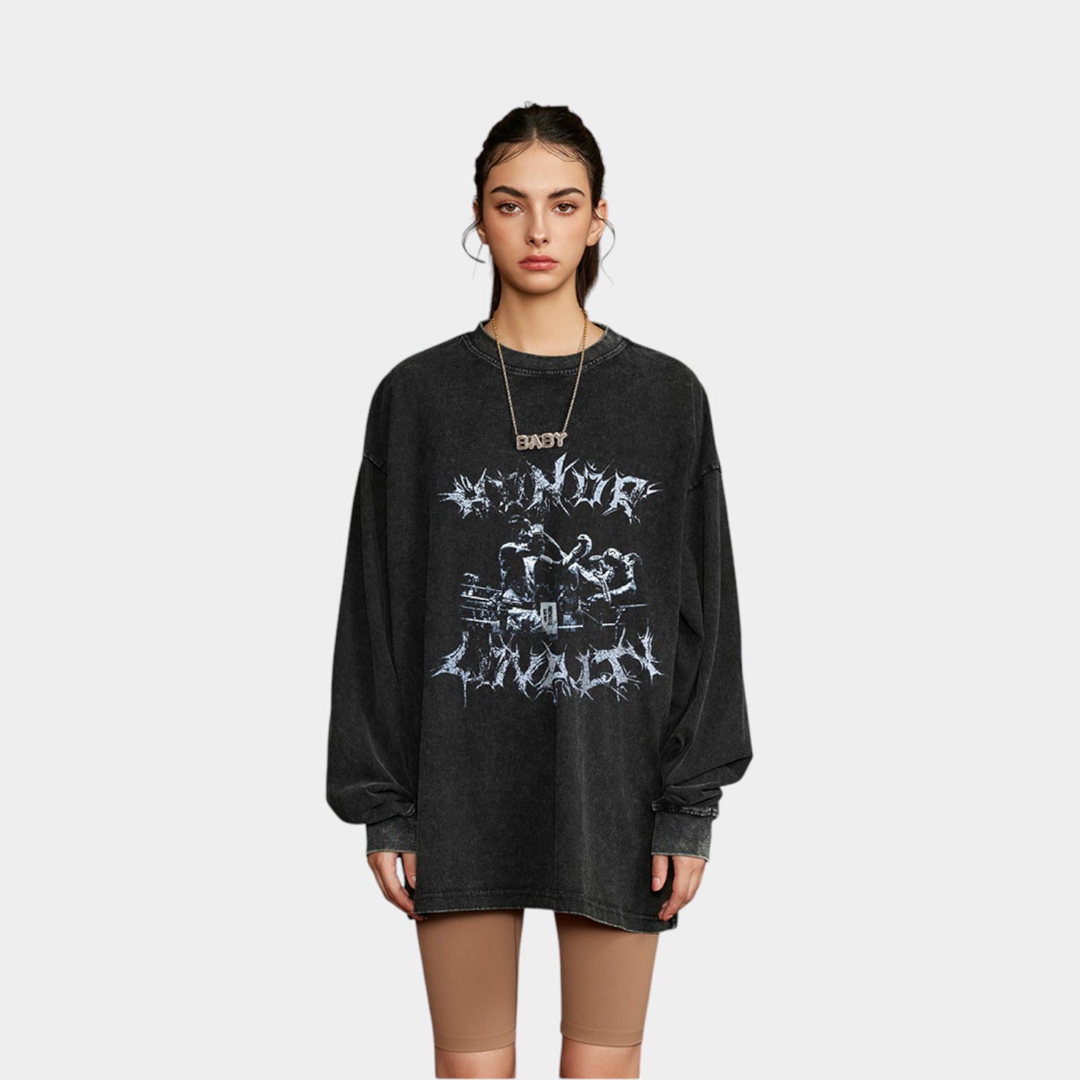 Women's Artistic print Long sleeves T-Shirt