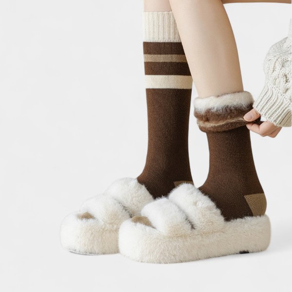 Women's Striped pattern Sock - Image 2