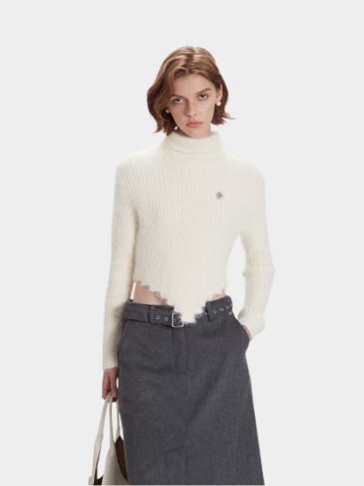 Women's Regular Fit Long sleeves Knitted Jumper