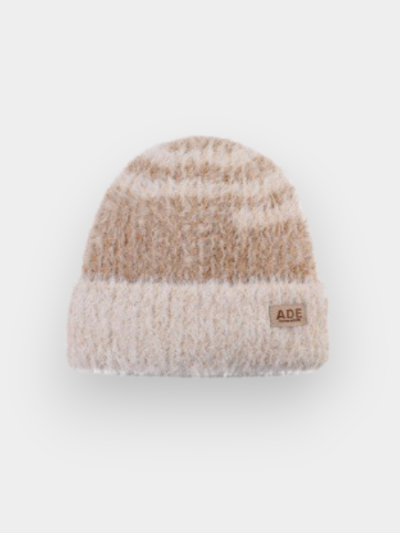 Women's Striped pattern Beanie
