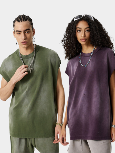 Unisex Oversized Sleeveless Tank Top
