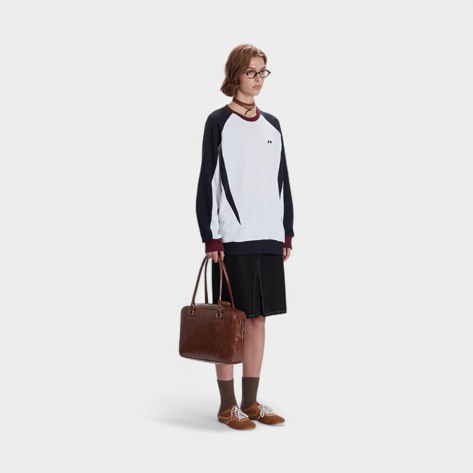 Women's Oversized Long sleeves Sweatshirt - Image 2