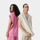 BE men's clothing | 2025 summer Europe and the United States cross-border foreign trade ruffian handsome loose sports fitness sleeveless waistcoat T-shirt vest men