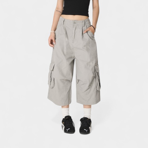Women's Oversized Cargo Shorts