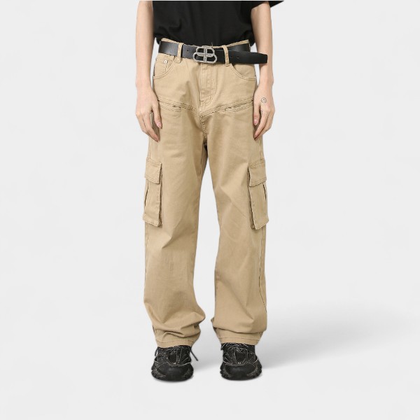 Men's Relaxed Fit/Loose Fit Cargo Pants