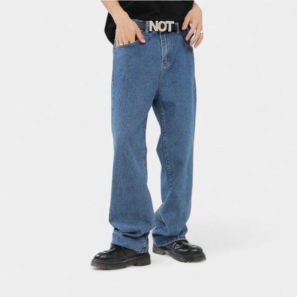 Men's Relaxed Fit/Loose Fit Jeans - Image 3