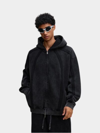 Men's Oversized Zip up Jacket
