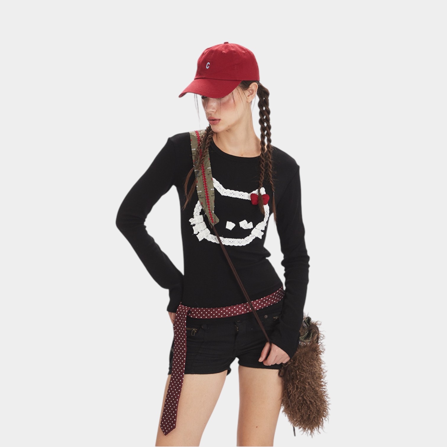 Women's Anime/cartoon print Long sleeves T-Shirt - Image 5