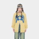Women's Artistic print Long sleeves Zip up Jacket