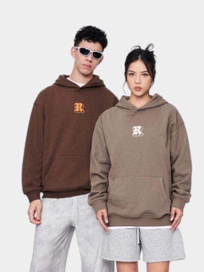 Unisex Text print Long sleeves Hoodie